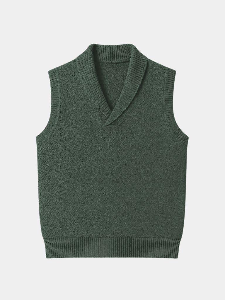 British Knit Vest Waistcoat - Verocci Essentials