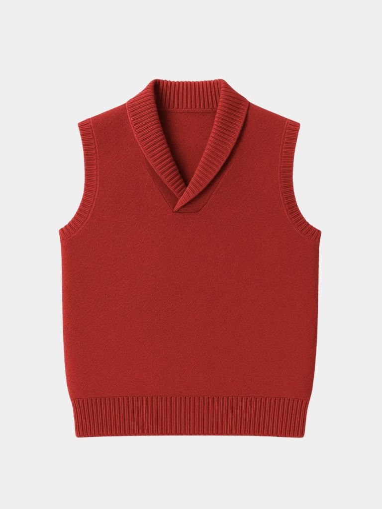 British Knit Vest Waistcoat - Verocci Essentials