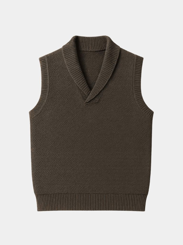 British Knit Vest Waistcoat - Verocci Essentials