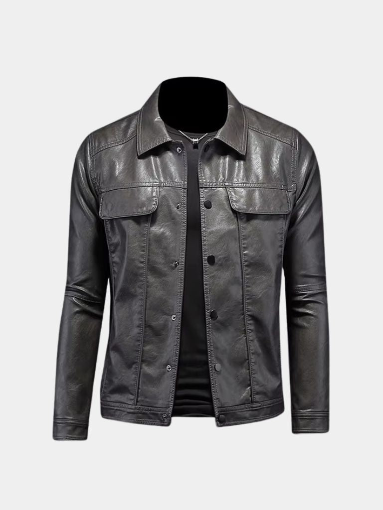 Bronze Rebel Leather Jacket – Verocci Essentials