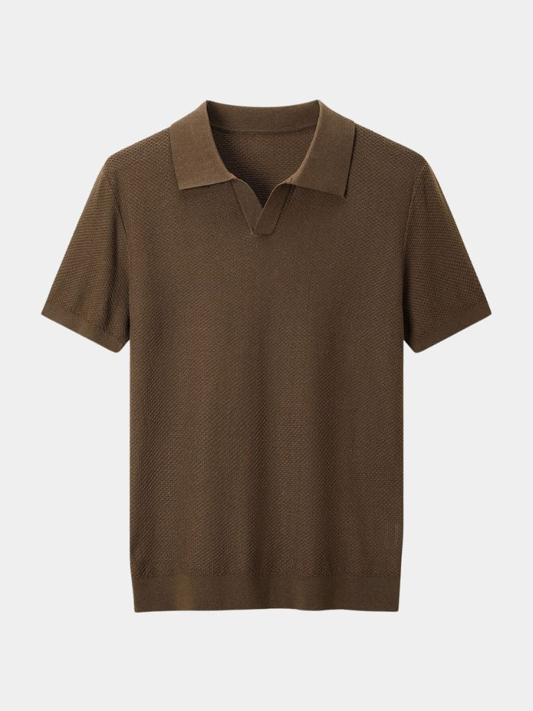 Brownstone Polo Shirt – Verocci Essentials