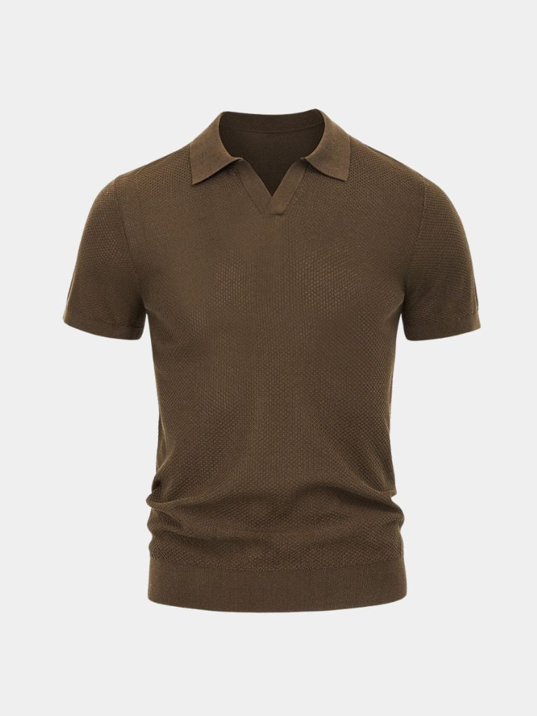 Brownstone Polo Shirt – Verocci Essentials