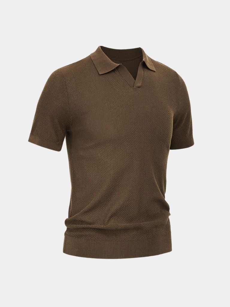 Brownstone Polo Shirt – Verocci Essentials