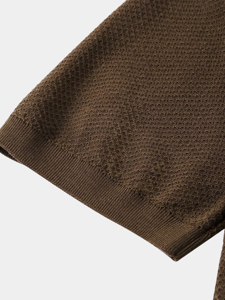 Brownstone Polo Shirt – Verocci Essentials