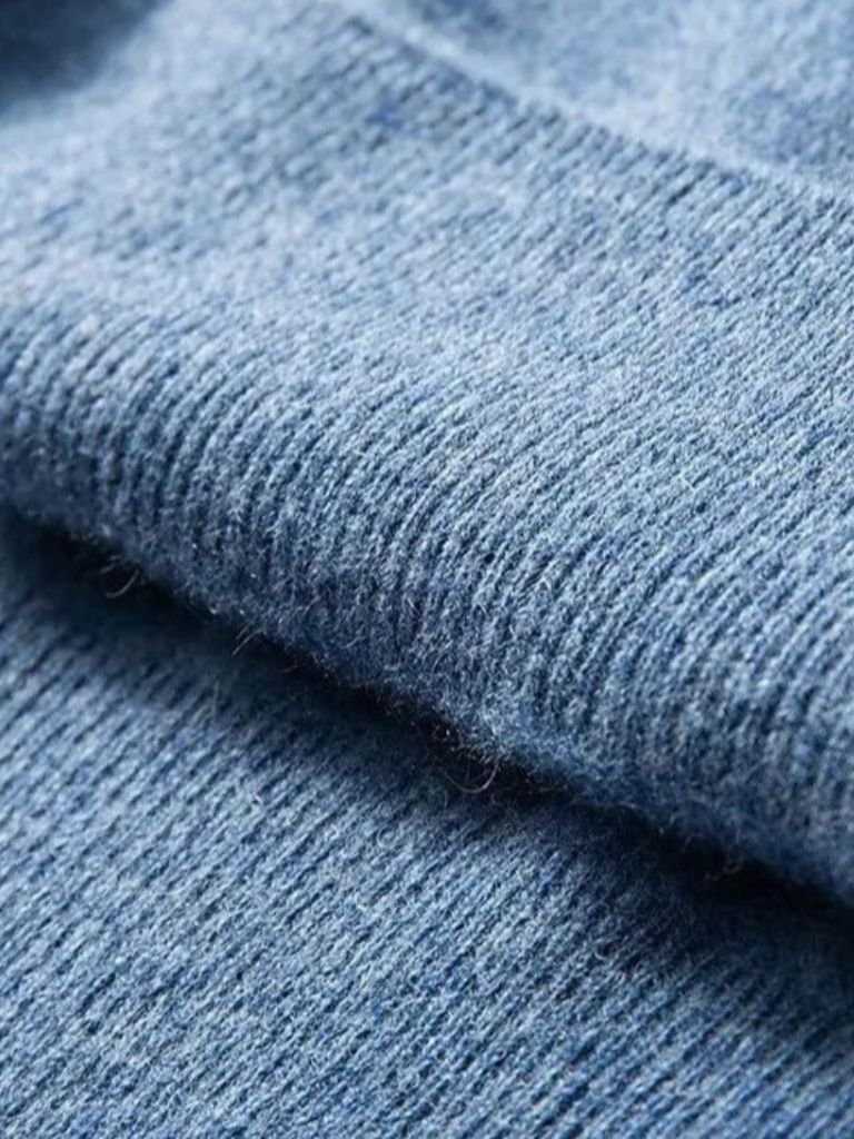 Cashmere V Neck Knitwear Sweater - Verocci Essentials
