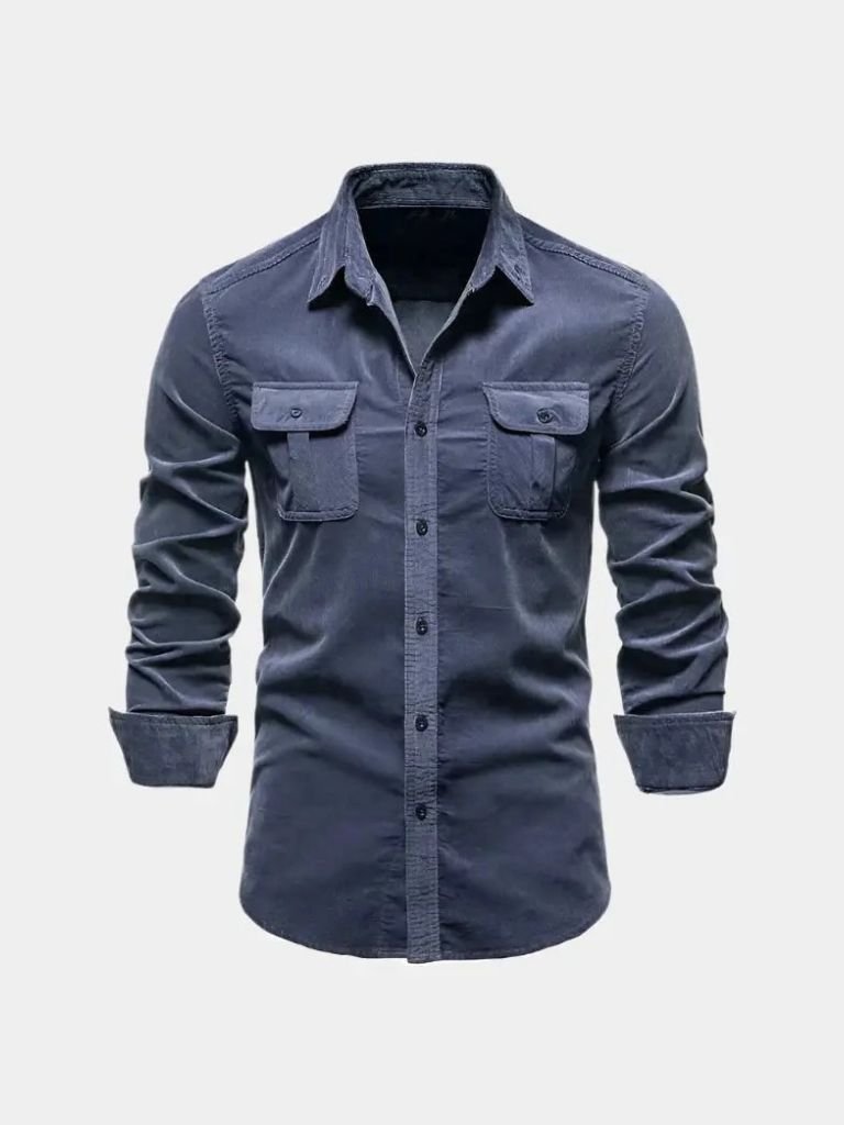 Casual Business Corduroy Shirt - Verocci Essentials