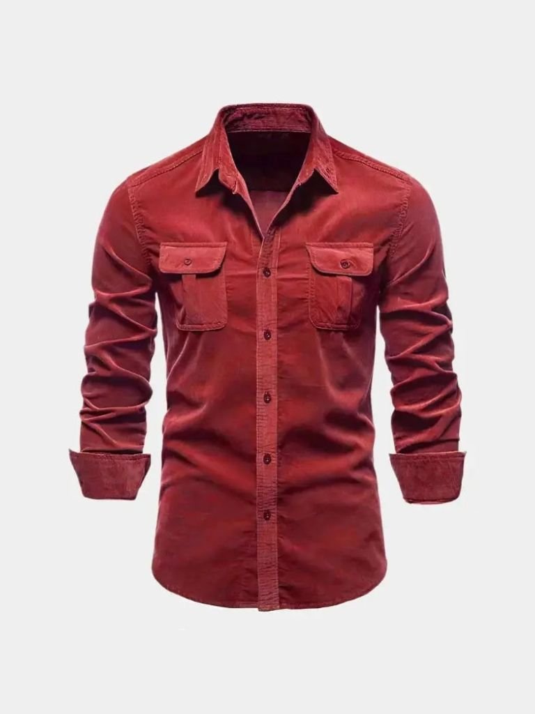 Casual Business Corduroy Shirt - Verocci Essentials