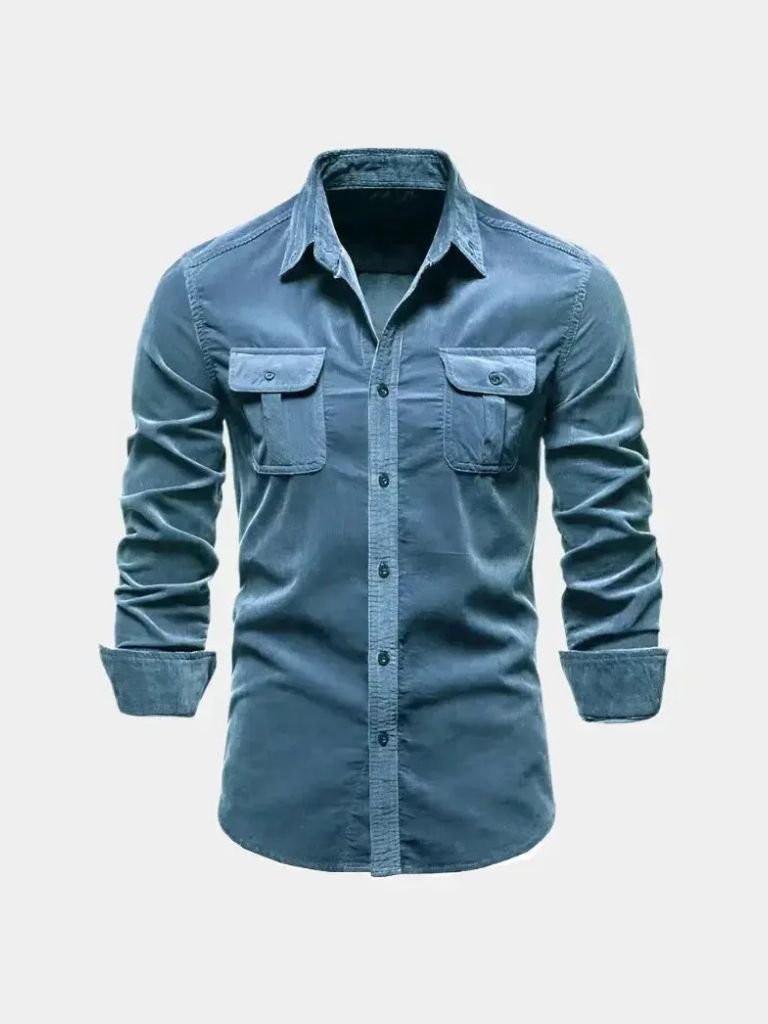 Casual Business Corduroy Shirt - Verocci Essentials