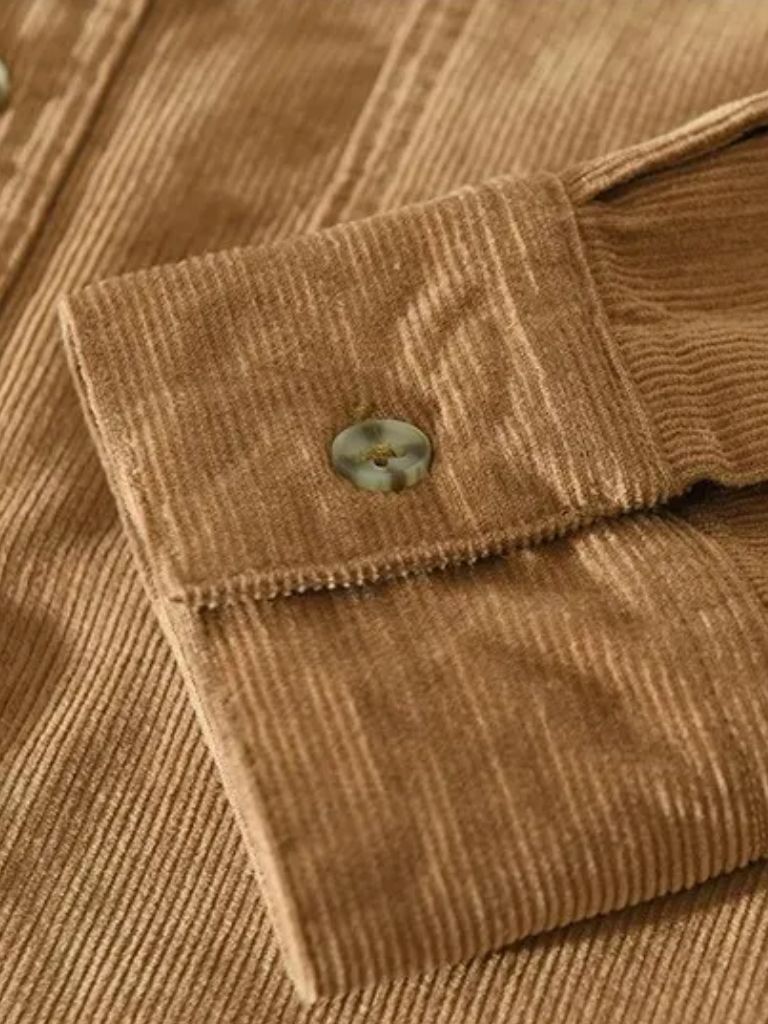 Casual Corduroy Shirt - Verocci Essentials