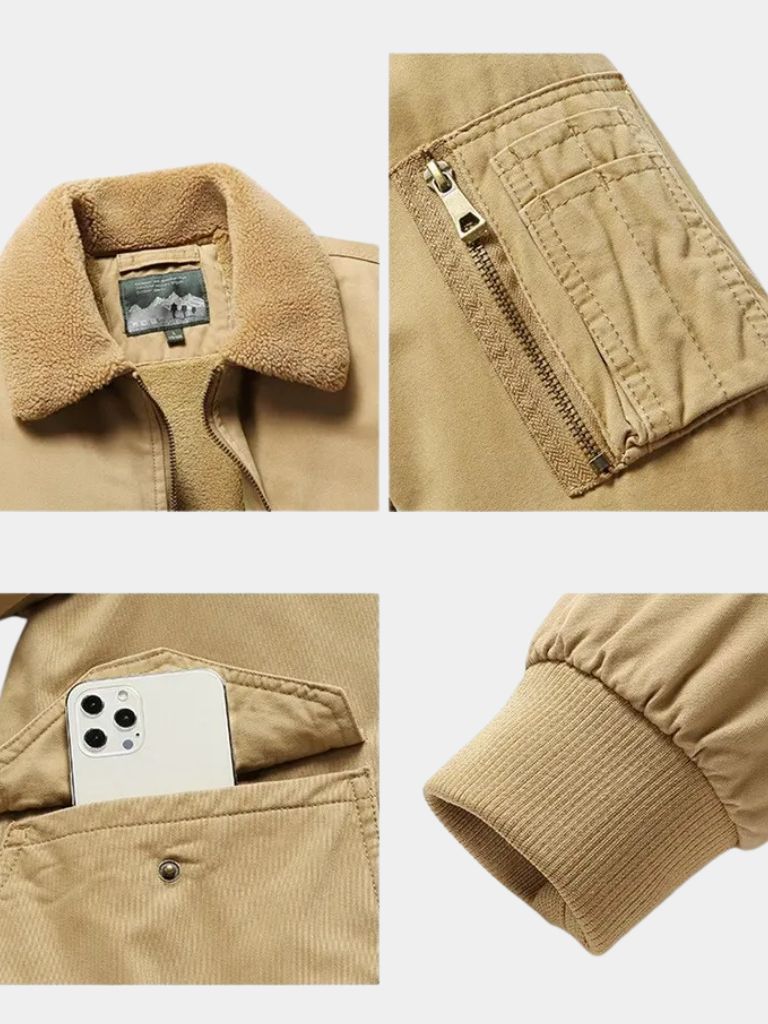 Casual Fleece Jacket - Verocci Essentials