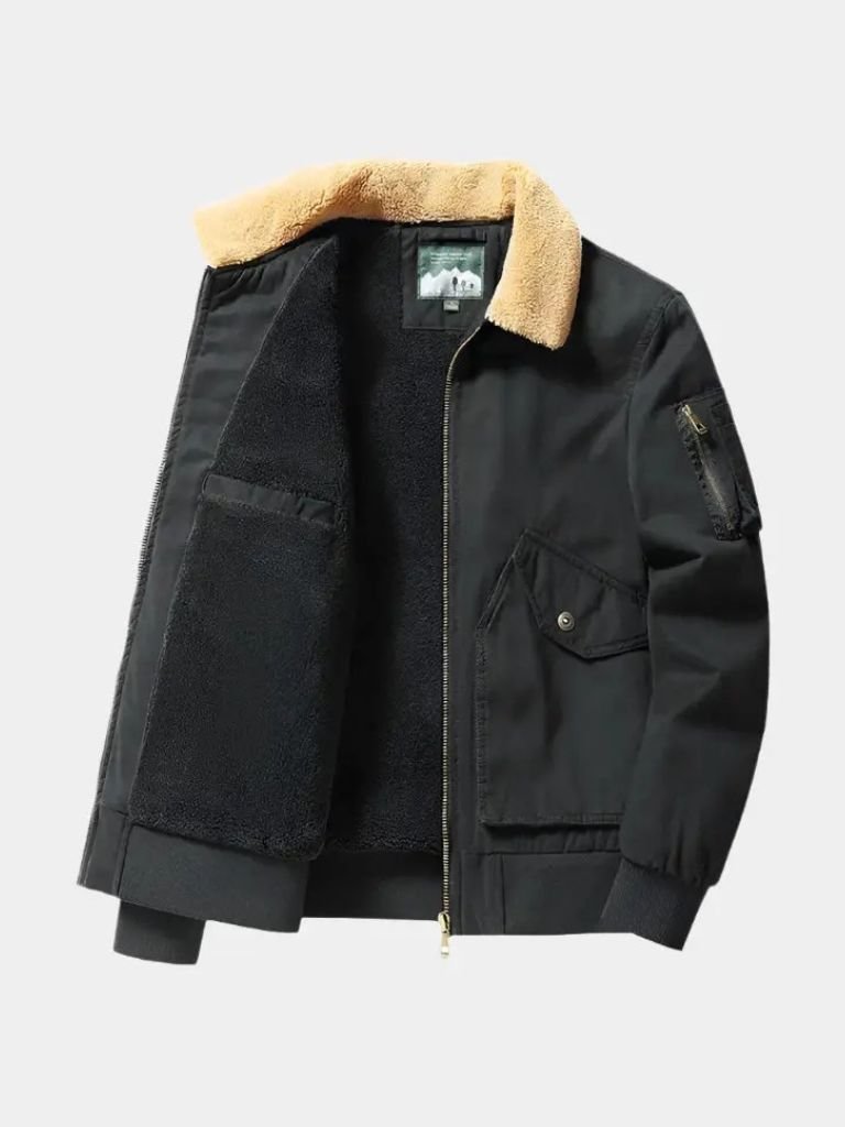 Casual Fleece Jacket - Verocci Essentials