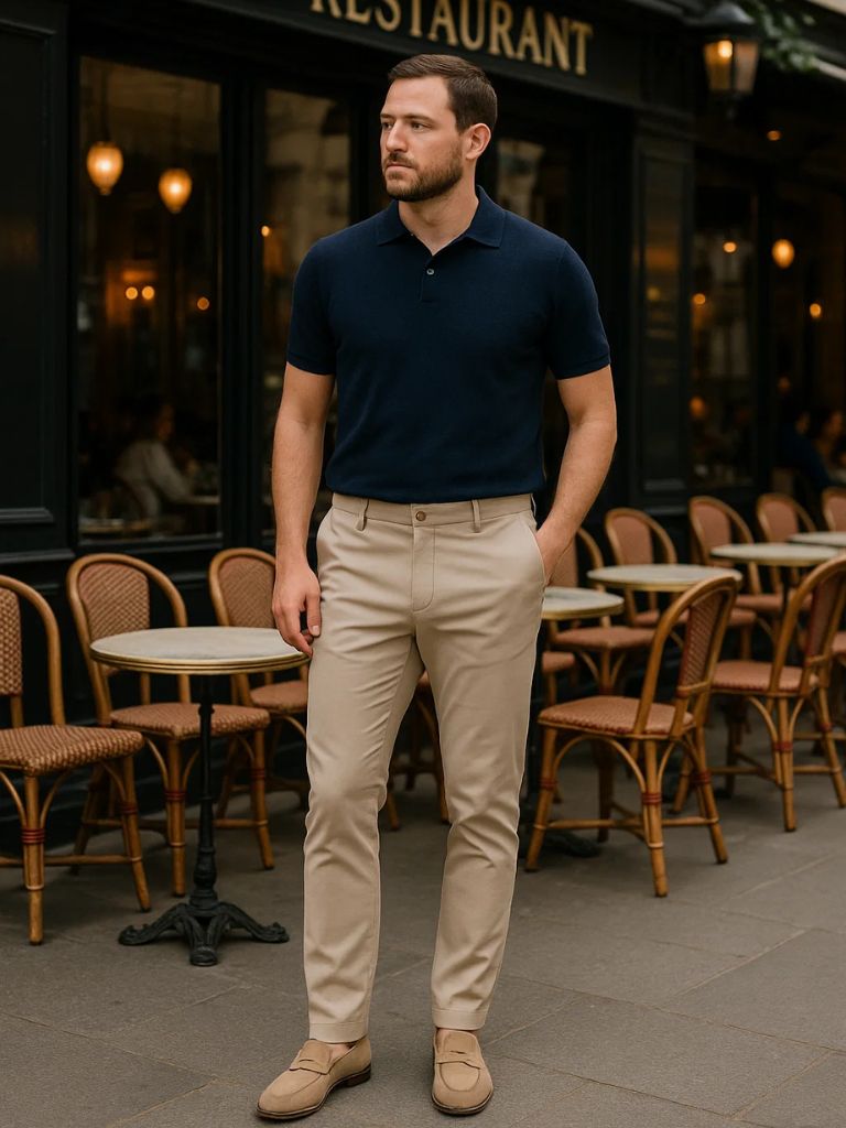 Casual Slim Fit Trousers - Verocci Essentials