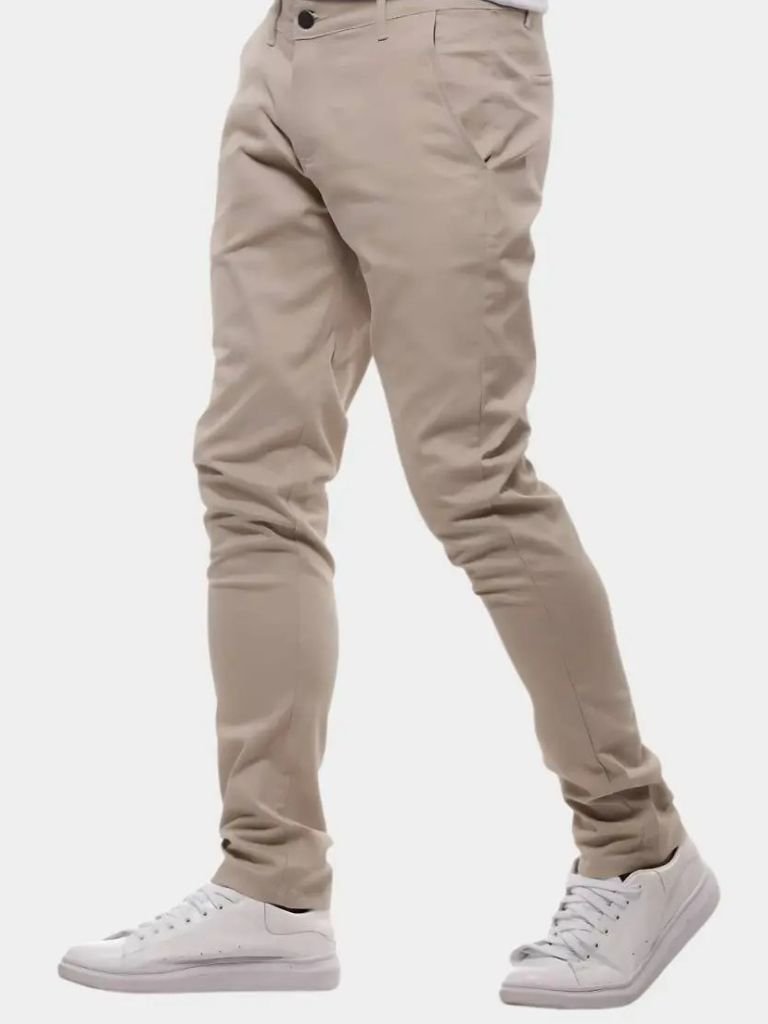 Casual Slim Fit Trousers - Verocci Essentials