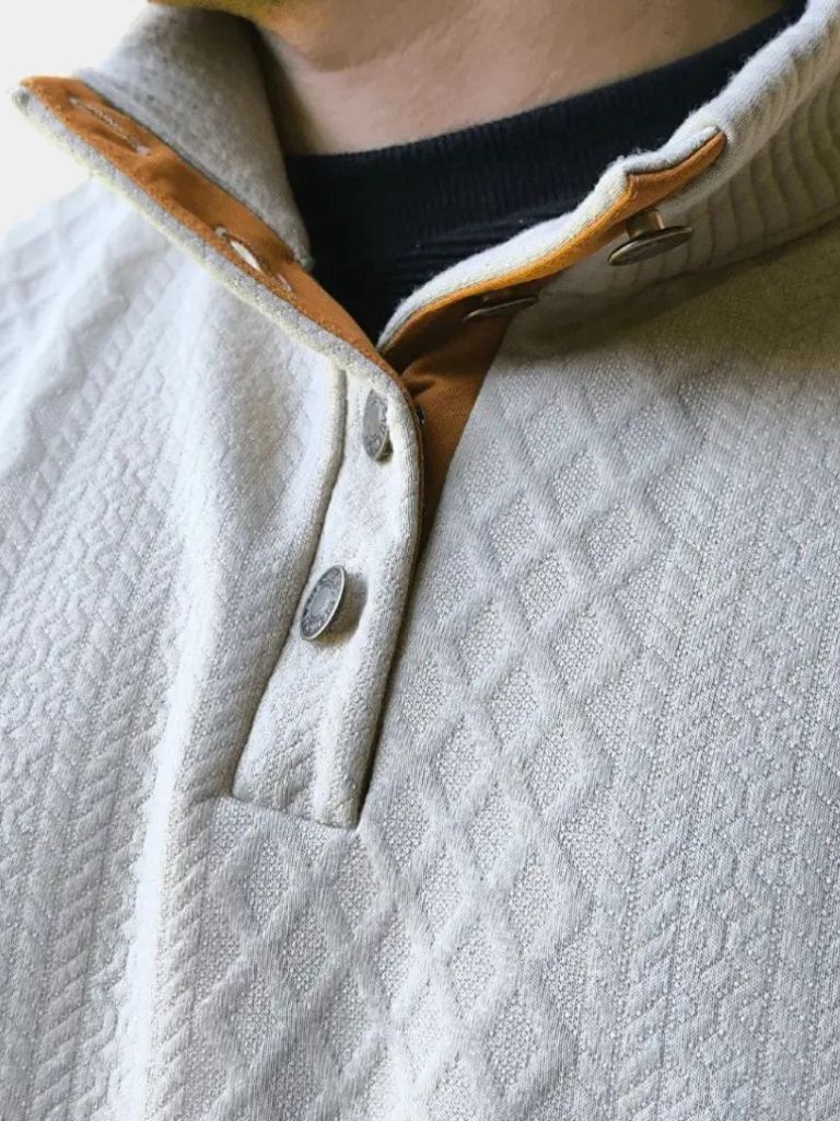 Classic High Collar Pullover - Verocci Essentials