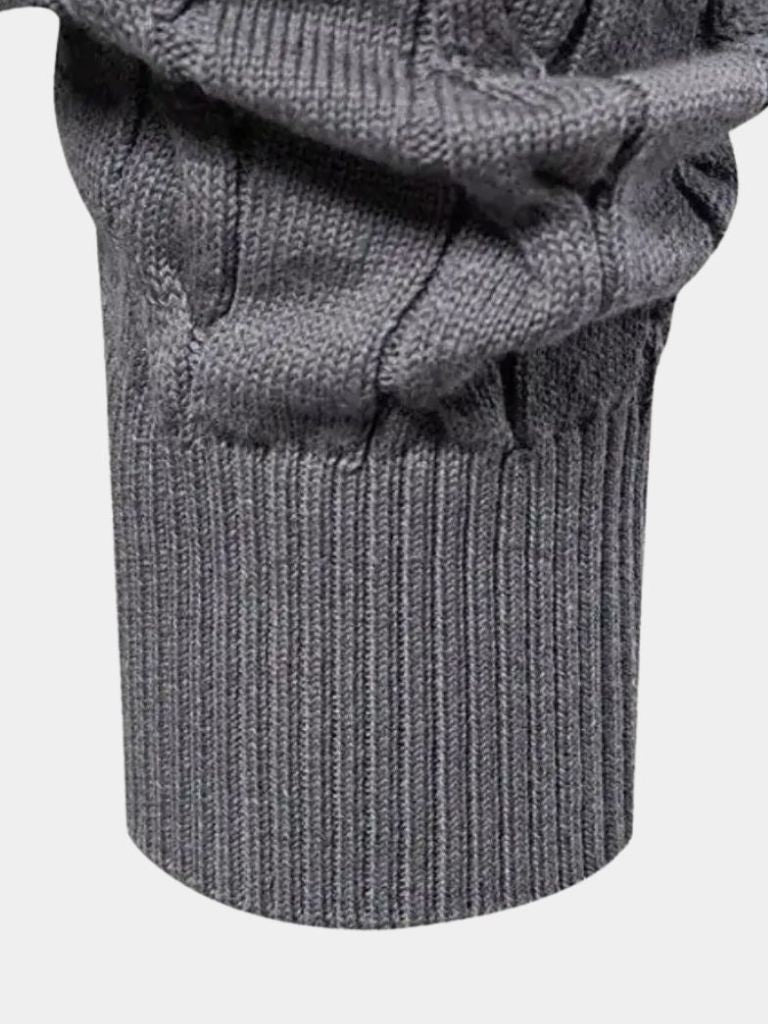 Cotton  Crew Neck Pullover Sweater - Verocci Essentials