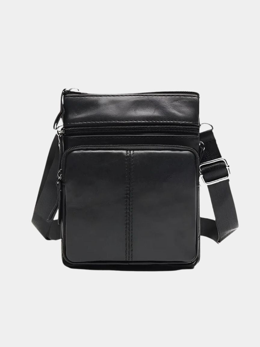 Crossbody Leather Shoulder Bag - Verocci Essentials