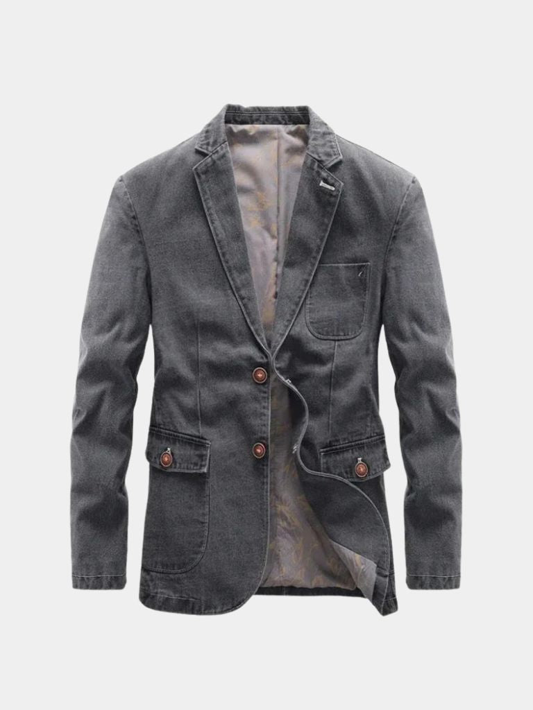 Denim Covenant Blazer Jacket – Verocci Essentials