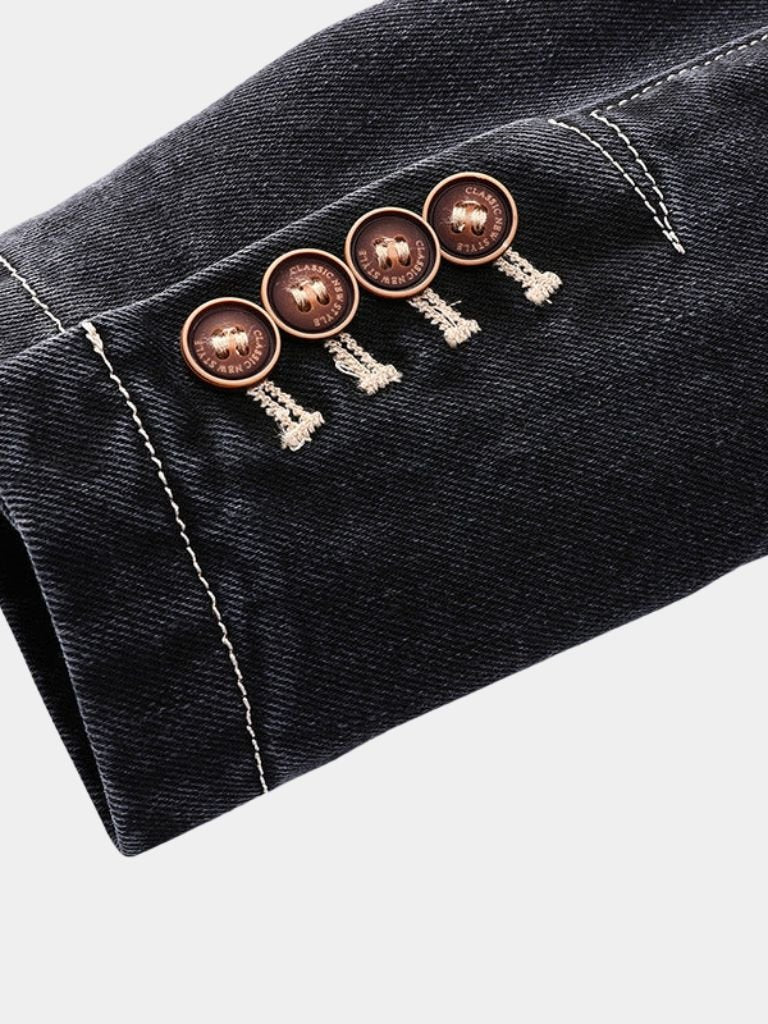 Denim Covenant Blazer Jacket – Verocci Essentials