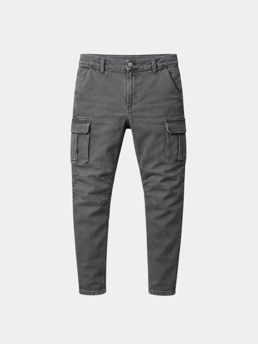 Denim Jeans Cargo Trousers - Verocci Essentials