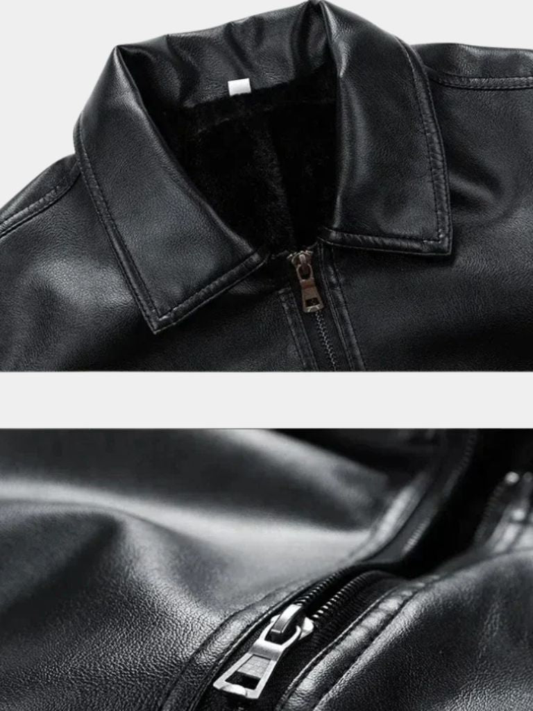 Denver Leather Jacket - Verocci Essentials