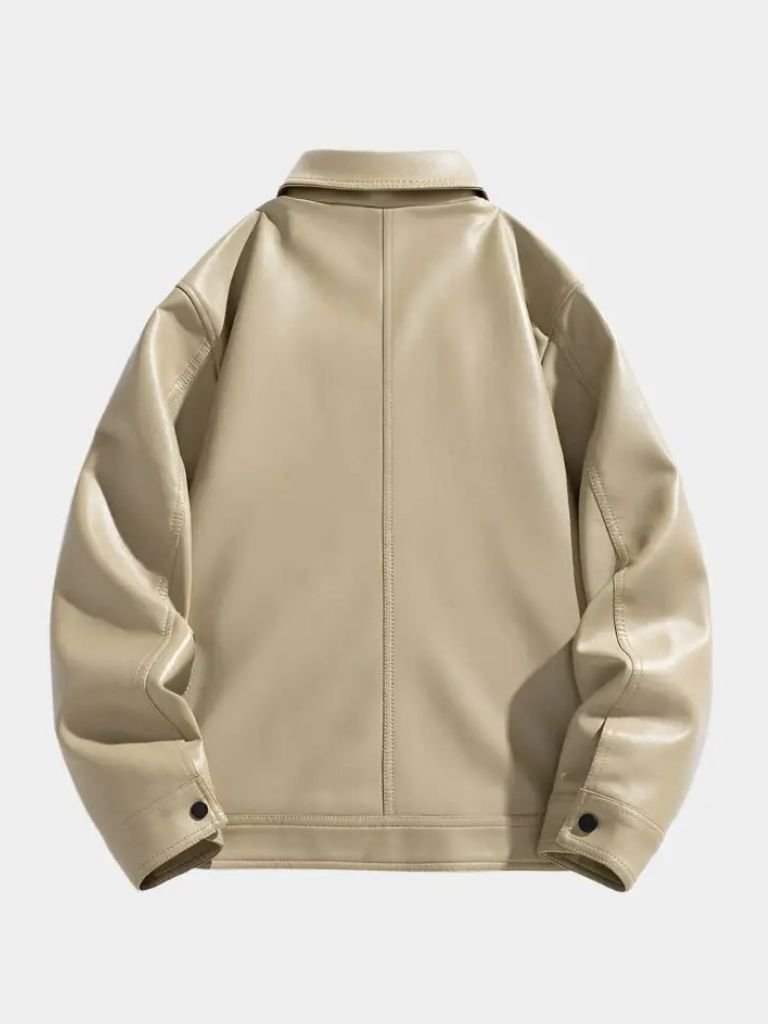 Denver Leather Jacket - Verocci Essentials