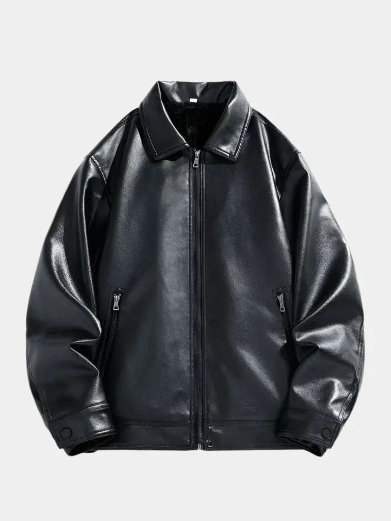 Denver Leather Jacket - Verocci Essentials