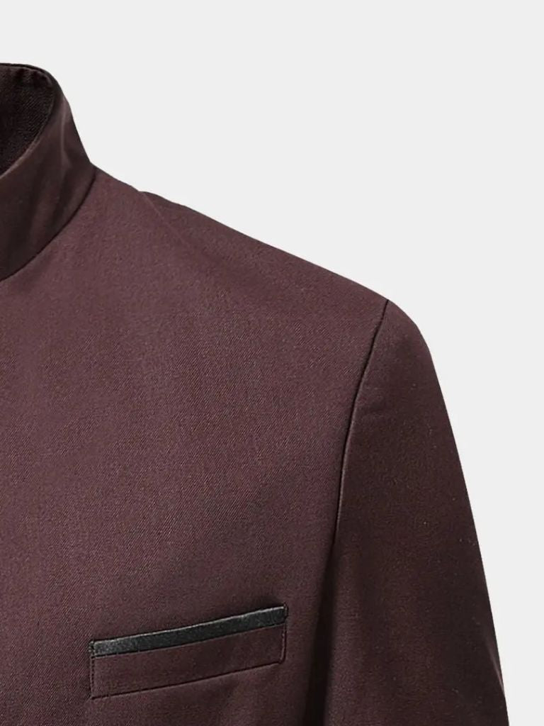 Elegant Collar Jacket - Verocci Essentials