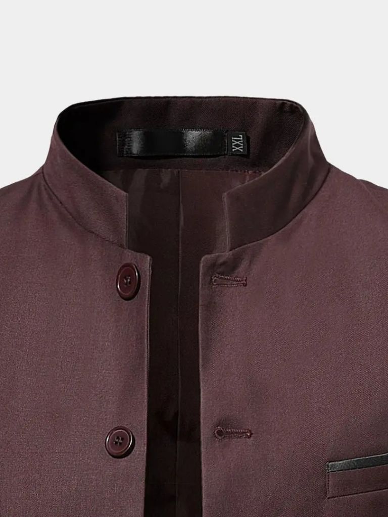 Elegant Collar Jacket - Verocci Essentials