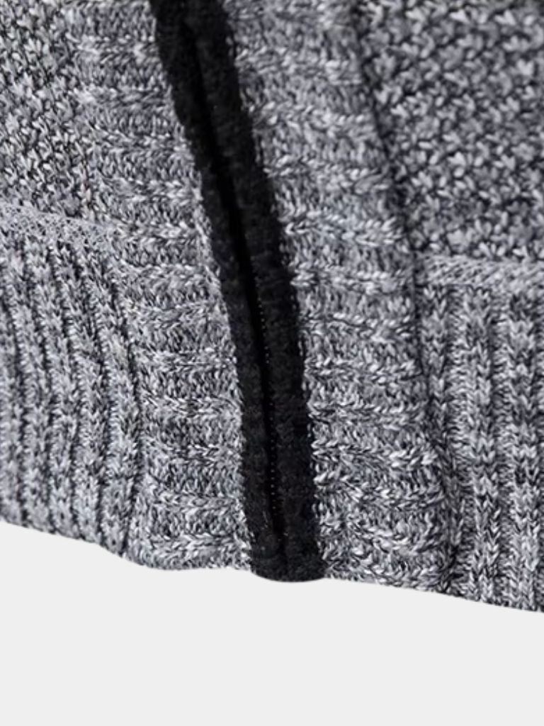 Elegant Full-Zip Sweater Vest - Verocci Essentials