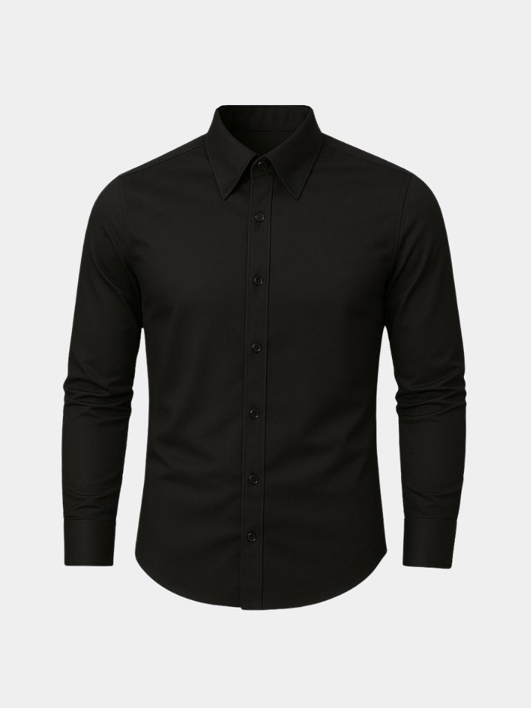 Elegant Spearpoint Collar Shirt - Verocci Essentials