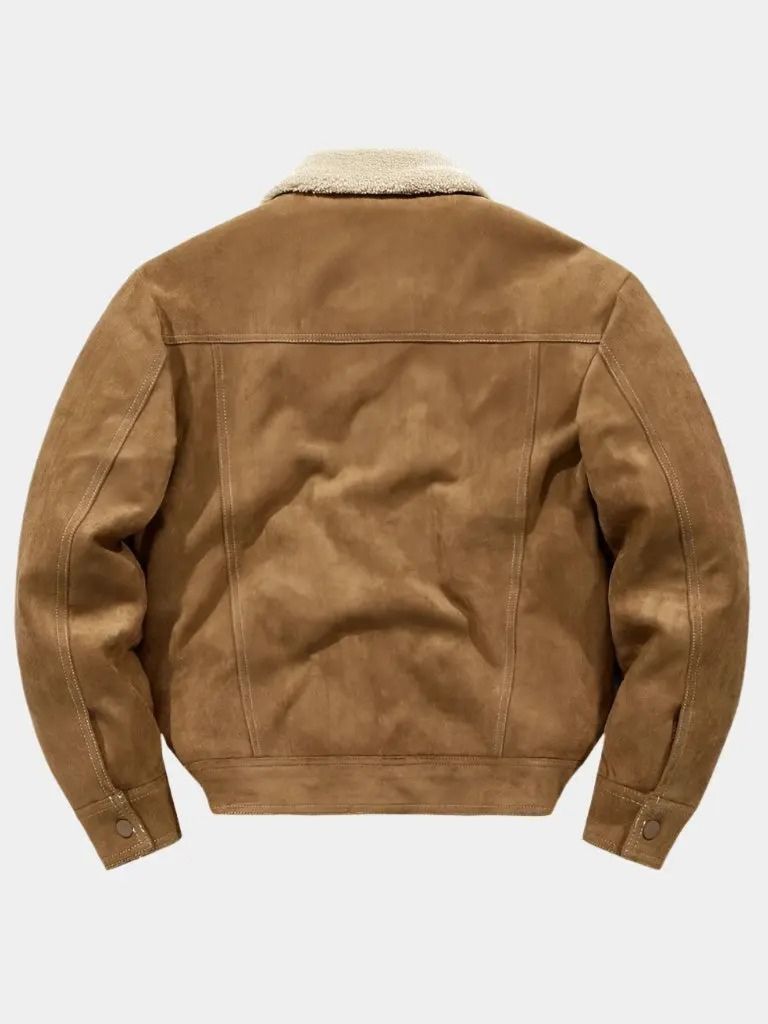 Essential Fleece Suede Jacket - Verocci Essentials