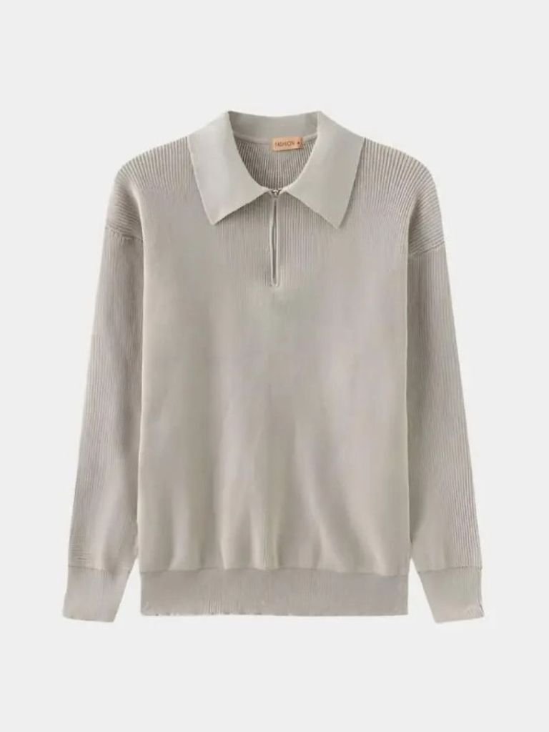 Essential Half Zip Pullover Sweater - Verocci Essentials