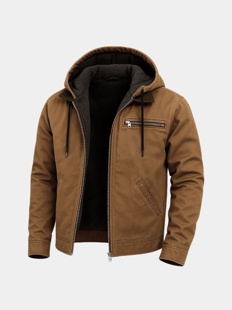 Essential Hooded Work Jacket - Verocci Essentials