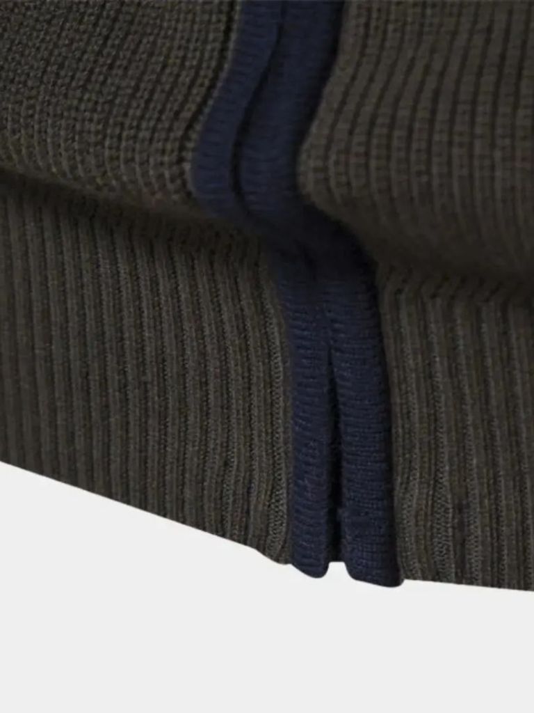 Essential Knit Zipper Sweater - Verocci Essentials