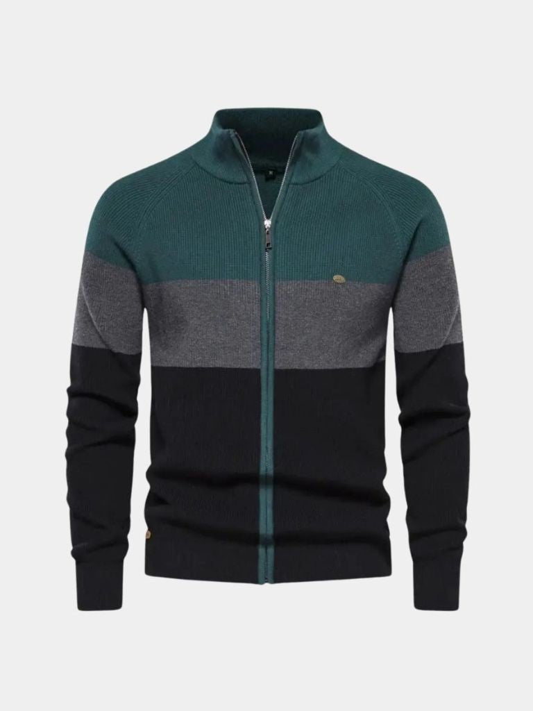 Essential Knit Zipper Sweater - Verocci Essentials