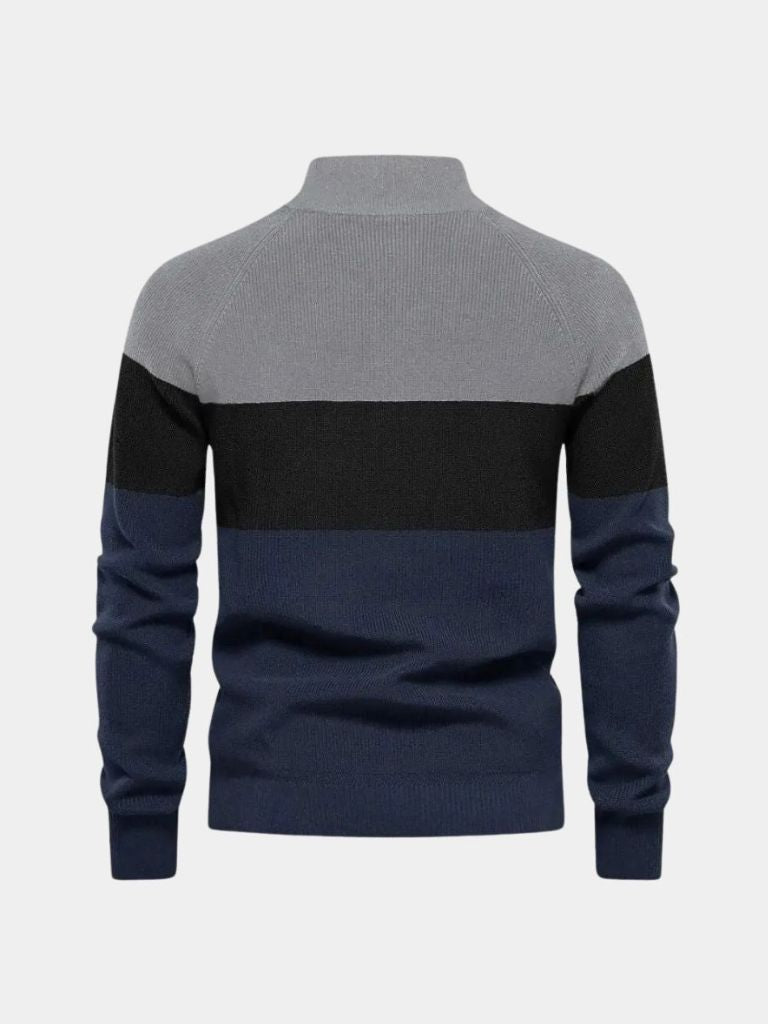 Essential Knit Zipper Sweater - Verocci Essentials