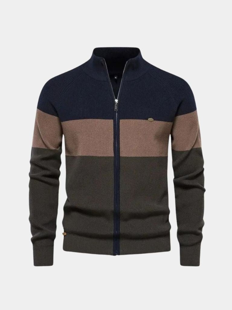 Essential Knit Zipper Sweater - Verocci Essentials