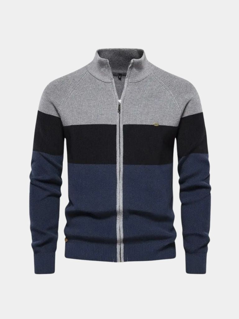 Essential Knit Zipper Sweater - Verocci Essentials