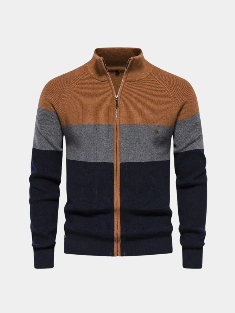 Essential Knit Zipper Sweater - Verocci Essentials
