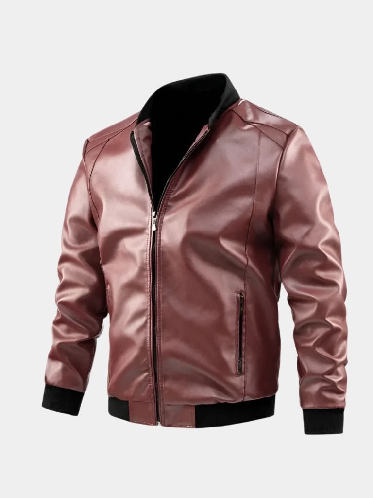 Essential Leather Jacket - Verocci Essentials