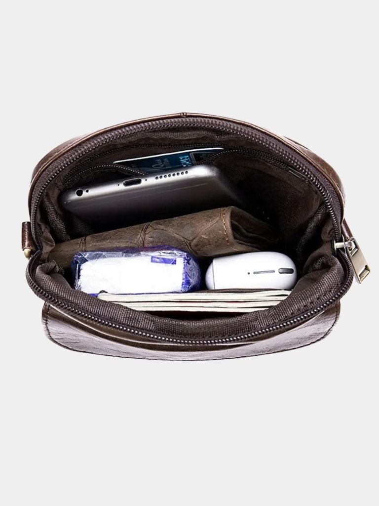 Essential Leather Shoulder Bag - Verocci Essentials
