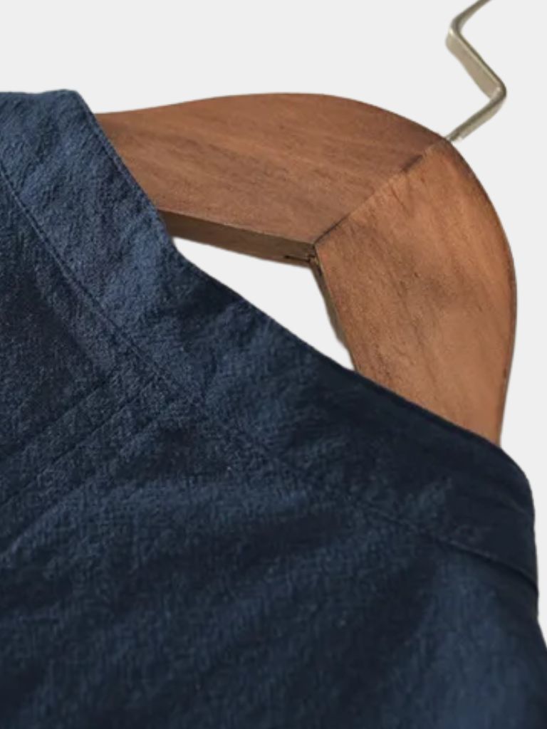 Essential Short Sleeve Linen Shirt - Verocci Essentials