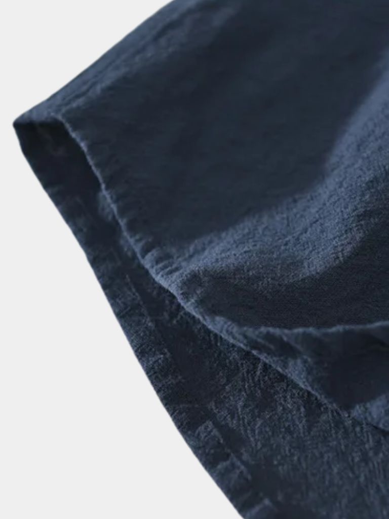 Essential Short Sleeve Linen Shirt - Verocci Essentials