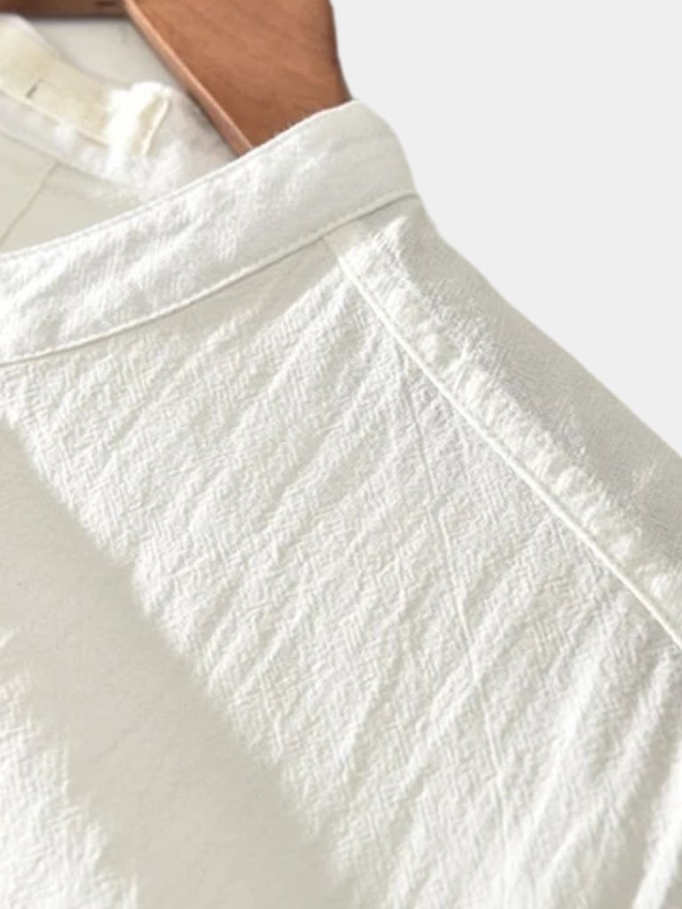 Essential Short Sleeve Linen Shirt - Verocci Essentials