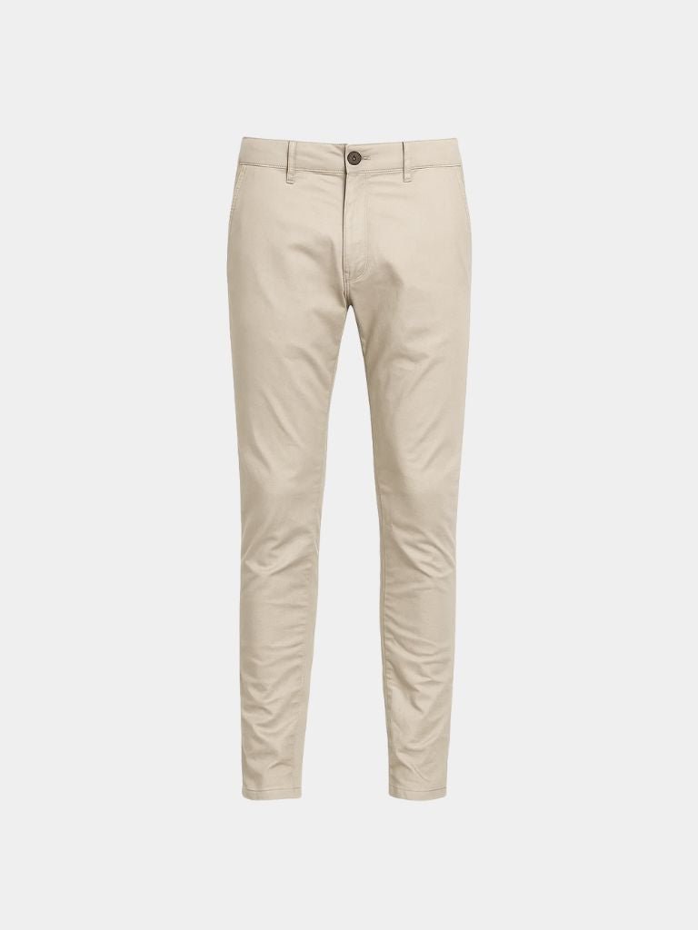 Essential Slim Fit Straight Trousers - Verocci Essentials