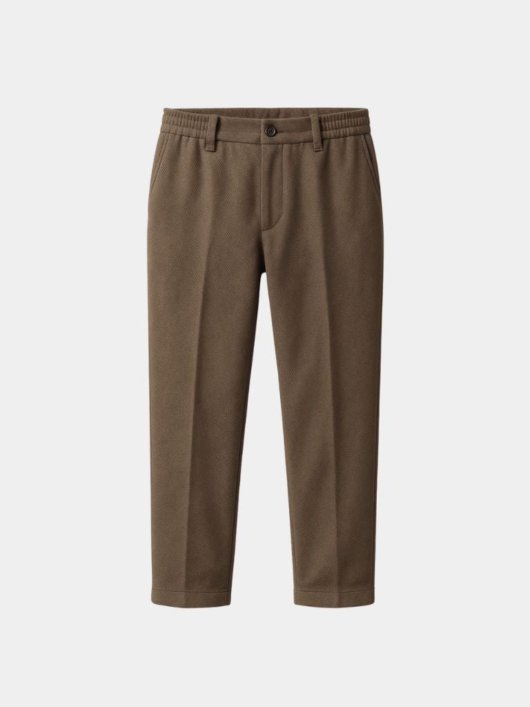 Essential Stretchy Straight Trousers - Verocci Essentials