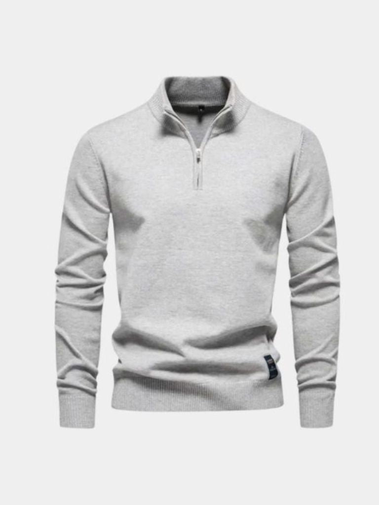 Half Zip Knitwear Pullover Sweater - Verocci Essentials