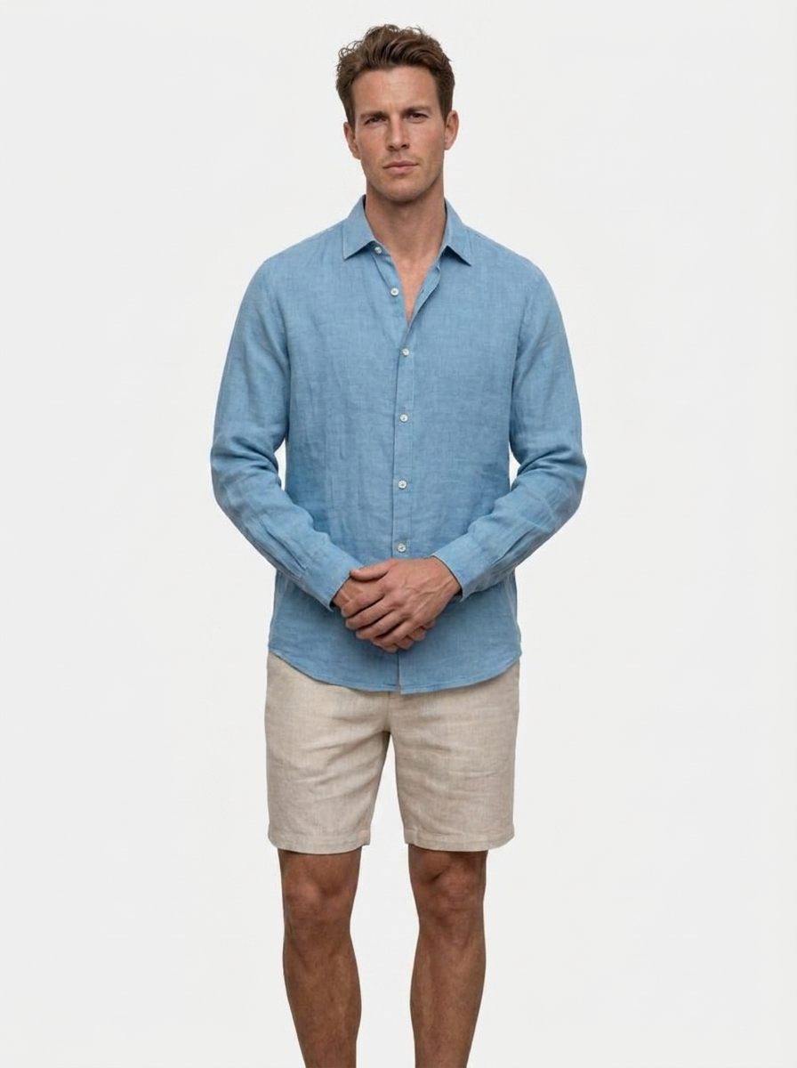 Linen Reverie Summer Shirt - Verocci Essentials