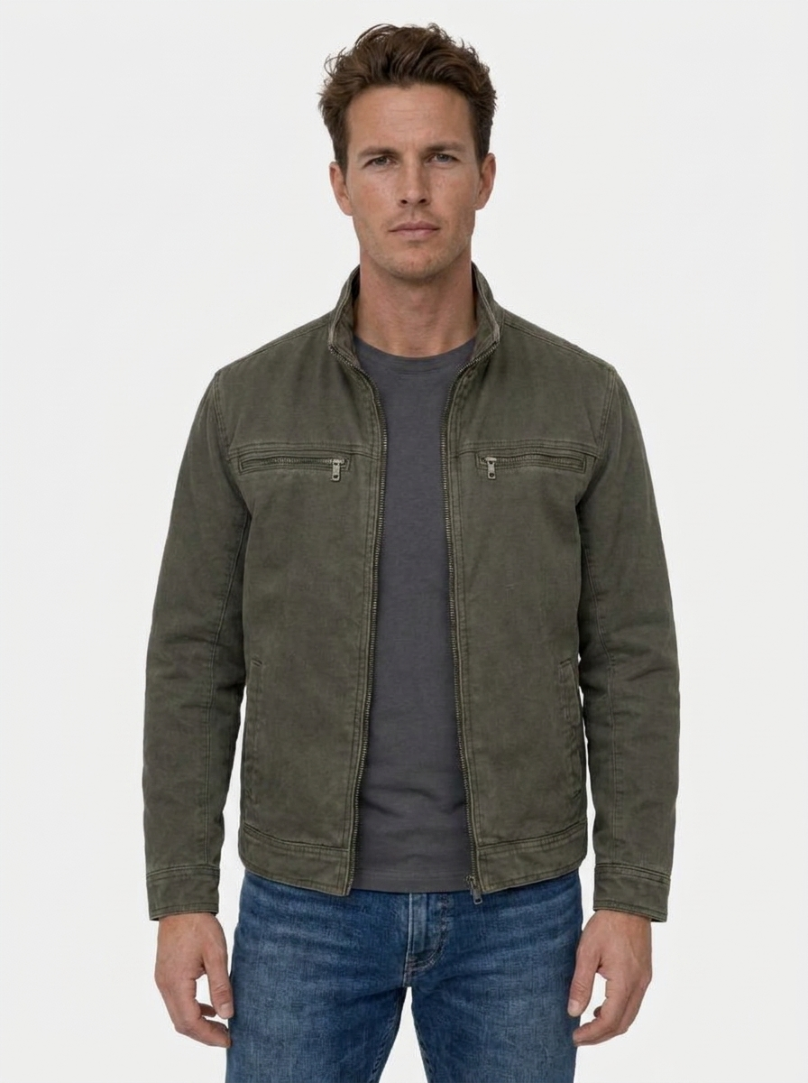 Valmont Vintage Olive Field Jacket - Verocci Essentials