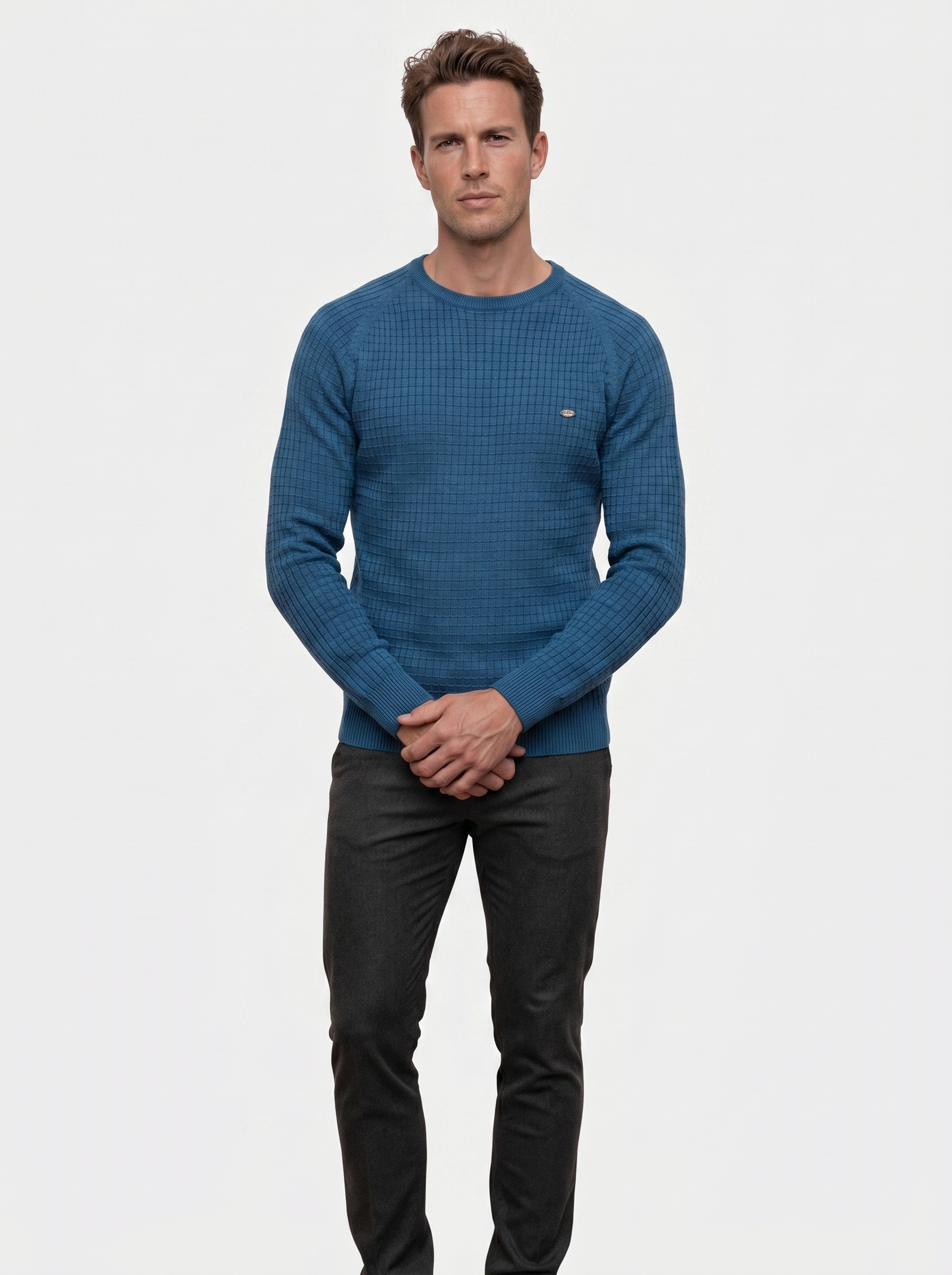 Crew Neck Knitwear Jumper Sweater - Verocci Essentials